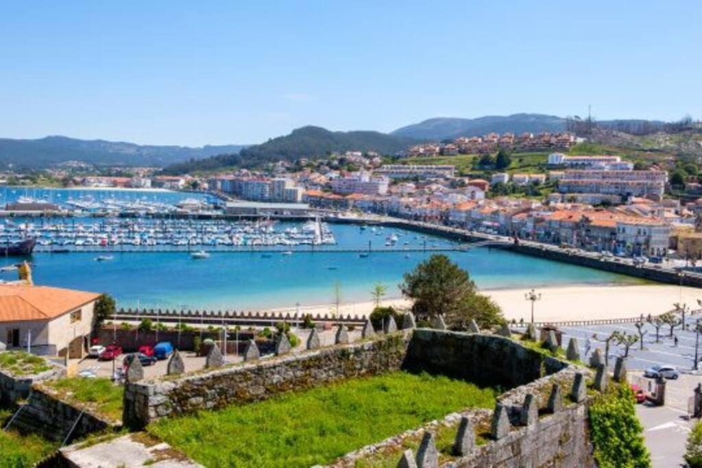 Precioso Apartamento En Baiona Zona Centro Esterno foto