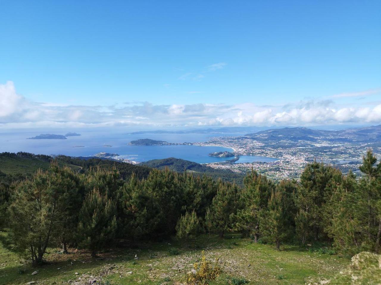 Precioso Apartamento En Baiona Zona Centro Esterno foto